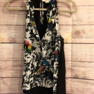 Nicole Miller | Artelier Parrot Top